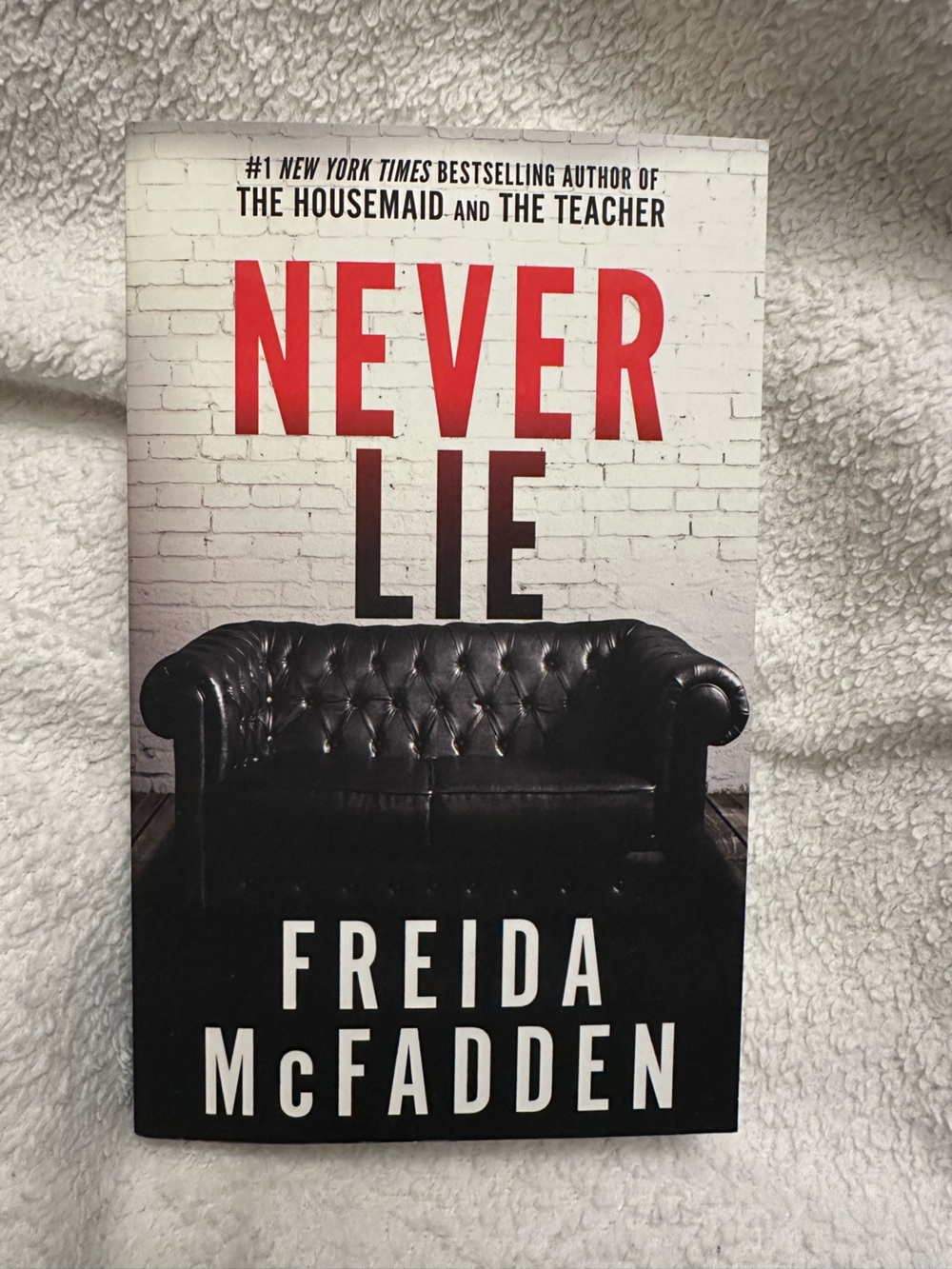 Never Lie by Freida McFadden Novel